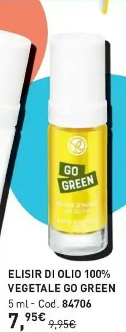 Elisir Di Olio 100% Vegetale Go Green