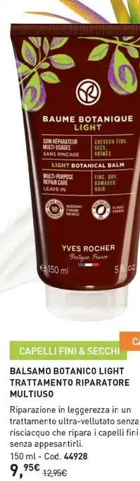 Yves Rocher Baume Botanique Light