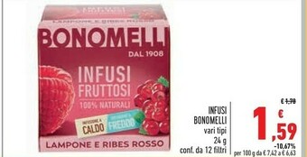 Conad Bonomelli Tisane offerta