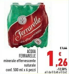 Conad Ferrarelle Acqua offerta