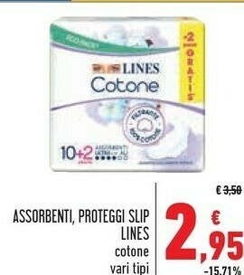 Conad Lines Assorbenti lines offerta