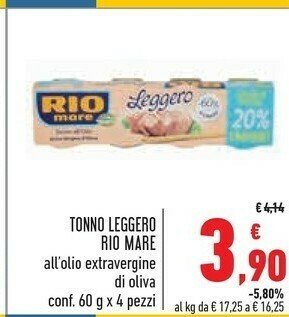 Conad Rio Mare Tonno Rio mare offerta