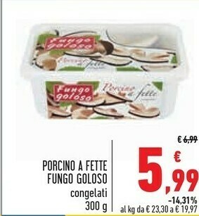 Conad Funghi porcini offerta