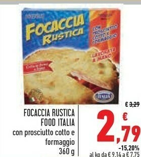 Conad Focaccia offerta