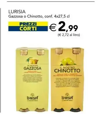 Esselunga Lurisia Chinotto offerta
