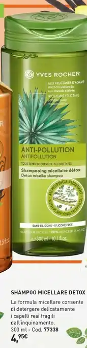 Yves Rocher Yves Rocher With Agave Fructans 300 Ml offerta
