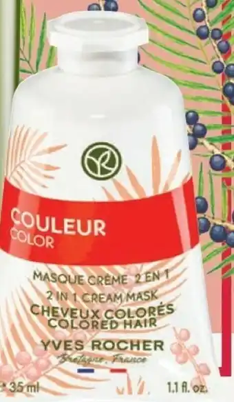 Yves Rocher Yves Rocher Cream Mask Colored Hair 35 Ml offerta