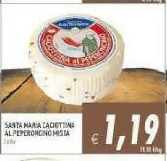 Supermercati Agorà Santa maria Caciotta offerta