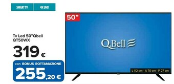 Qbell Technology Tv Led Qt50wx
