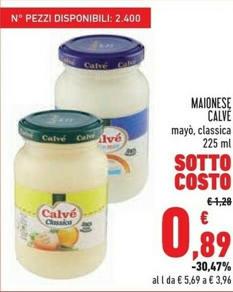 Conad Calvè Maionese offerta