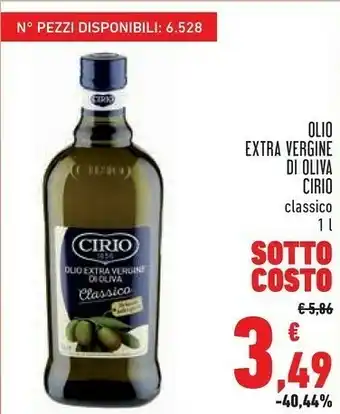 Conad Cirio Olio extravergine di oliva offerta