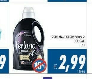 Gros Perlana Detersivo lavatrice offerta