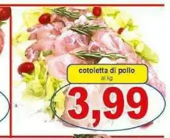 Gros Cotoletta Di Pollo offerta