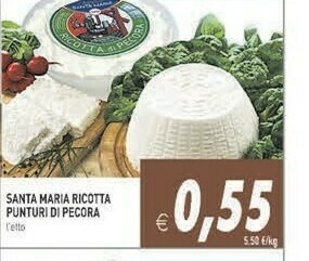 Gros Ricotta offerta