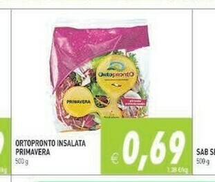 Iperfamily Ortopronto Insalata offerta