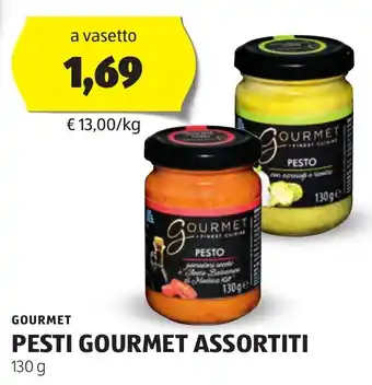 ALDI GOURMET PESTI GOURMET ASSORTITI 130 g offerta
