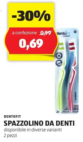 DENTOFIT SPAZZOLINO DA DENTI