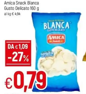 Famila Amica Snack Blanca Gusto Delicato 160g offerta