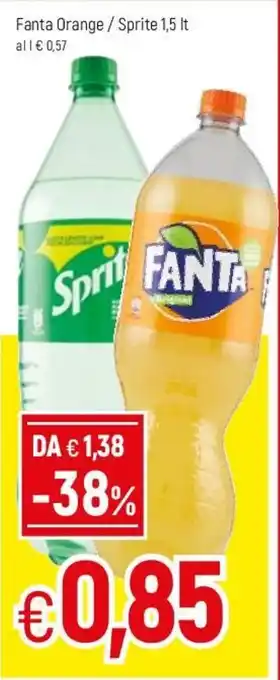 Famila Fanta Orange / Sprite 1,5lt offerta
