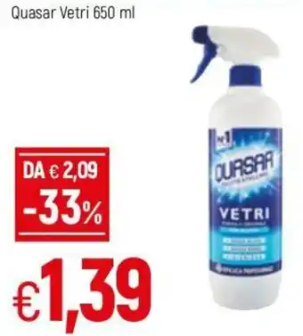 Famila Quasar Vetri 650ml offerta