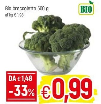 Famila Bio broccoletto 500g offerta