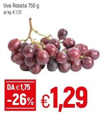 Famila Uva Rosata 750g offerta