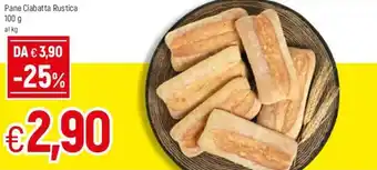Famila Pane Ciabatta Rustica 100g offerta