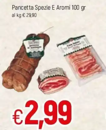 Famila Pancetta Spezie E Aromi 100gr offerta