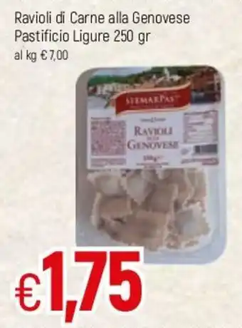 Famila Ravioli di Carne alla Genovese Pastificio Ligure 250gr offerta