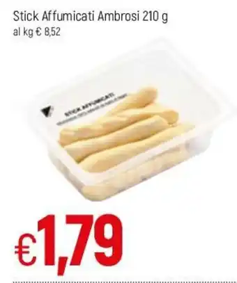 Famila Stick Affumicati Ambrosi 210g offerta