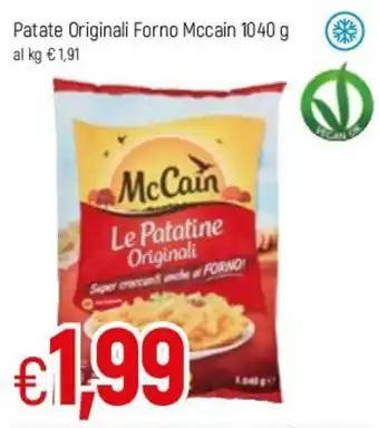 Famila Patate Originali Forno McCain 1040g offerta