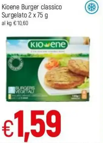 Famila Kioene Burger classico Surgelato 2x75g offerta