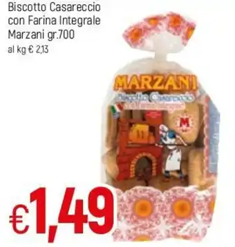 Famila Biscotto Casareccio con Farina Integrale Marzani 700gr offerta