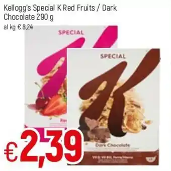Famila Kellogg's Special K Red Fruits / Dark Chocolate 290g offerta
