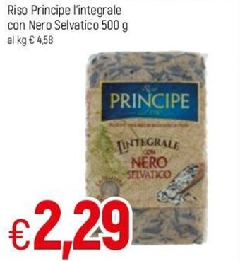 Famila Riso Principe I'integrale con Nero Selvatico 500g offerta