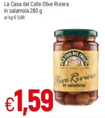 Famila La Casa del Colle Olive Riviera in salamoia 280g offerta
