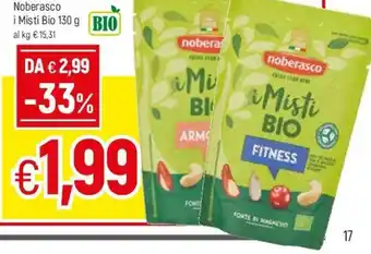 Famila Noberasco i Misti Bio 130g offerta