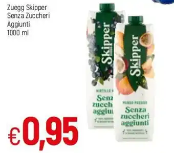 Famila Zuegg Skipper Senza Zuccheri Aggiunti 1000ml offerta