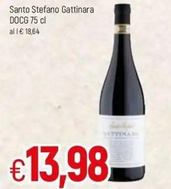 Famila Santo Stefano Gattinara DOCG 75cl offerta