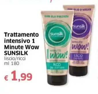 Famila Sunsilk Trattamento intensivo 1 Minute Wow 180ml offerta
