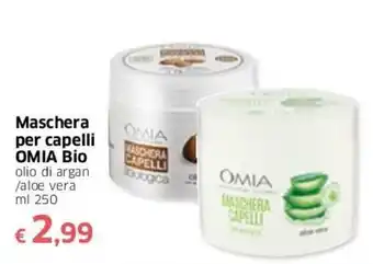 Famila Omia Bio Maschera per capelli 250ml offerta