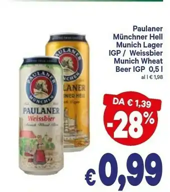 A&O Paulaner Birra offerta