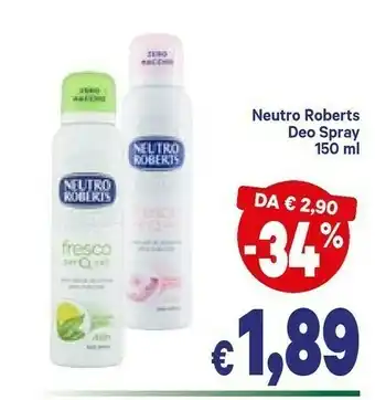 A&O Neutro Roberts Deodorante offerta