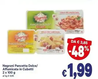 A&O Negroni Pancetta offerta