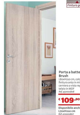Bricocenter Brush Porta A Battente offerta
