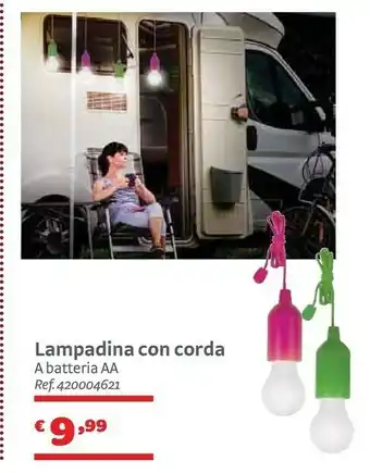 Bricocenter Lampadina Con Corda offerta