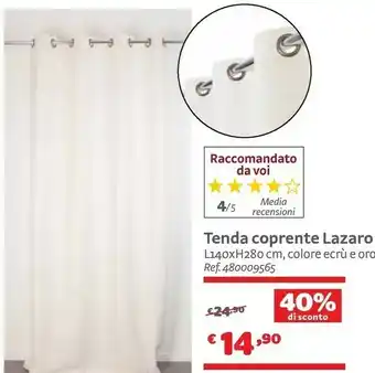 Bricocenter Tenda Coprente Lazaro offerta