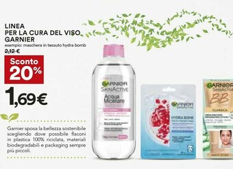 Coop Garnier Linea Per La Cura Del Viso offerta