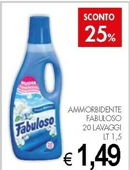 Crai Fabuloso Ammorbidente offerta