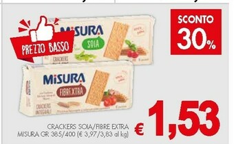 Crai Misura Crackers offerta